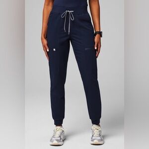 Fabletics On Call Navy Jogger Scrub Bottoms